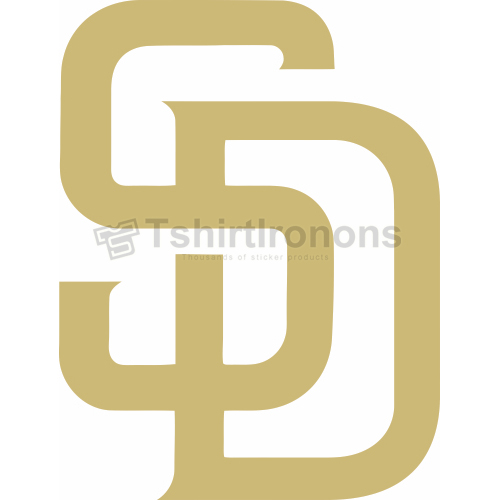 San Diego Padres T-shirts Iron On Transfers N1850 - Click Image to Close